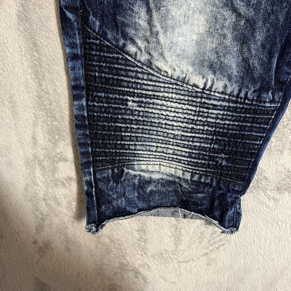 Southpole Authentic Collection Distressed Denim Jean Shorts Mens‎ Size 30 Waist - Picture 6 of 14